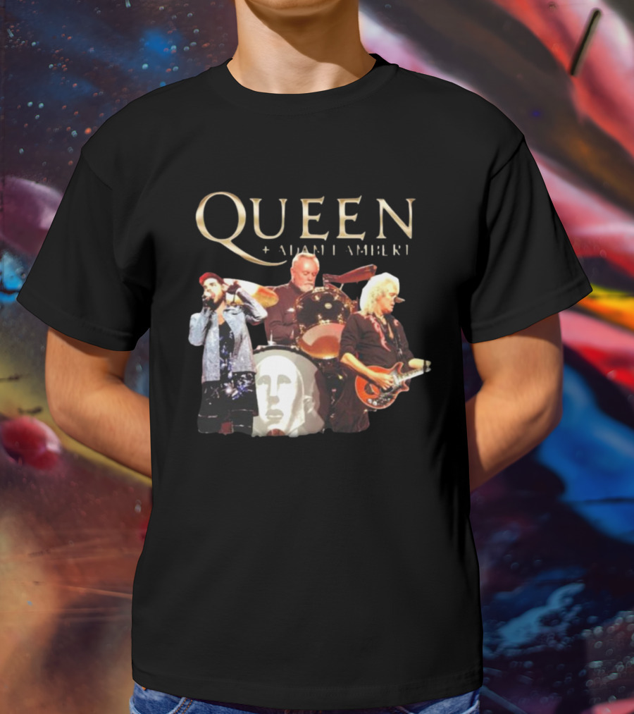 Queen + Adam Lambert Live Performance Collaboration T-Shirt