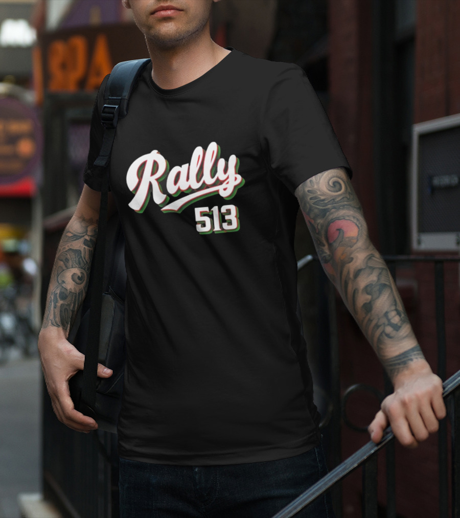 Rally 513 Cincinnati Reds Fan Gear T-Shirt