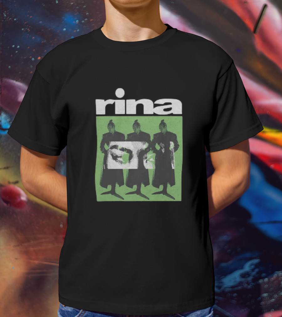 Rina Sawayama Black Green Trio T-Shirt