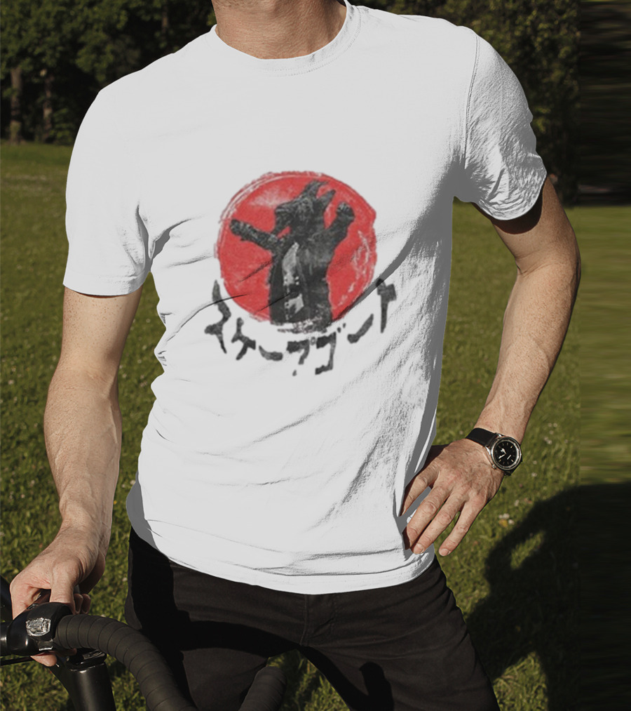 Scapegoat Kanji Red Circle Japanese Character T-Shirt