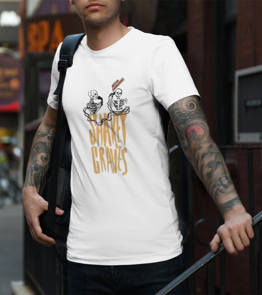 Shakey Graves Hello Gorgeous Skeletons T-Shirt