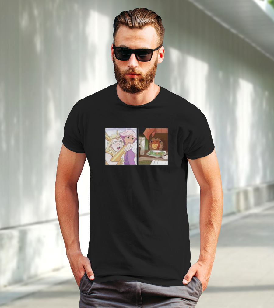She-Ra Pointing At A Confused Catra Meme Scene T-Shirt