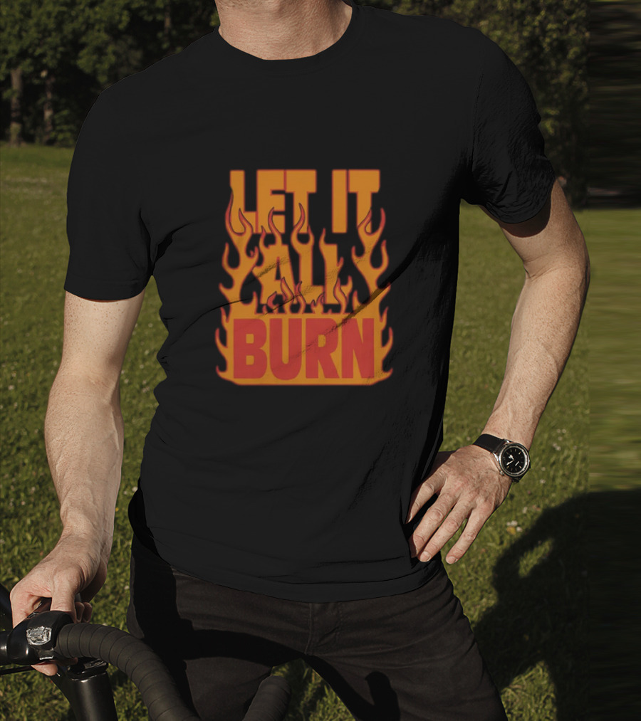 LET IT ALL BURN A Day To Remember Merch Planet Bomb T-Shirt