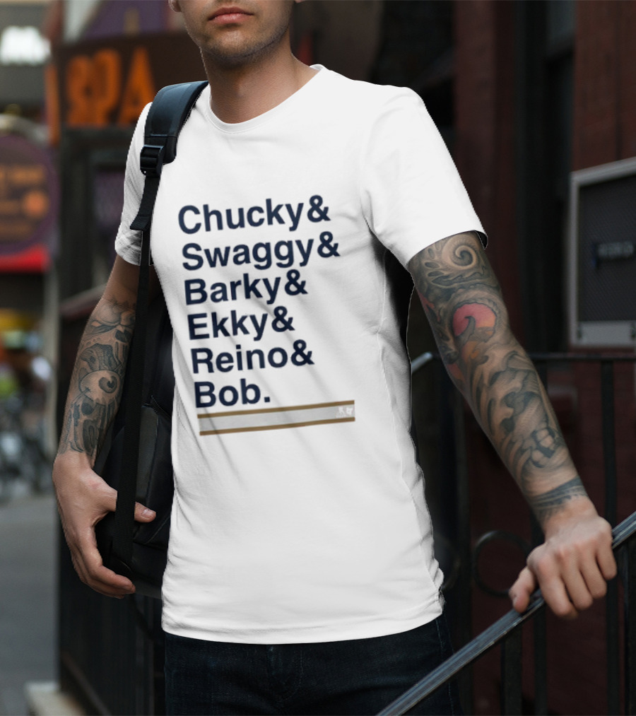 Chucky And Swaggy And Barky And Ekky And Reino And Bob CBER T-Shirt