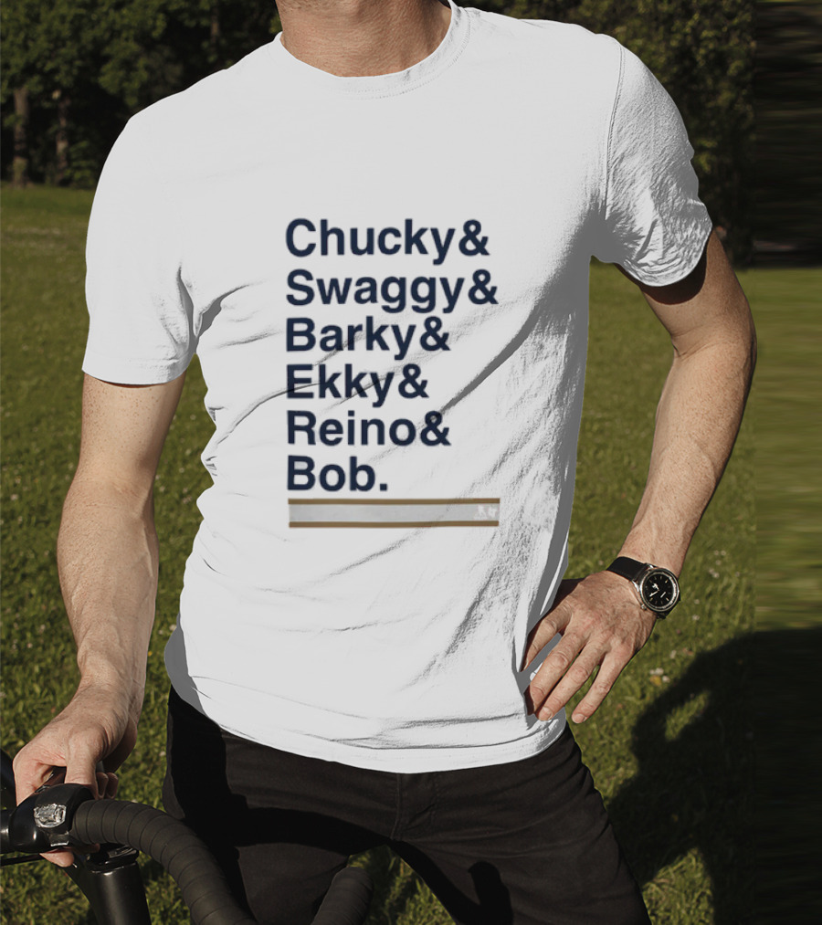 Chucky And Swaggy And Barky And Ekky And Reino And Bob CBER T-Shirt