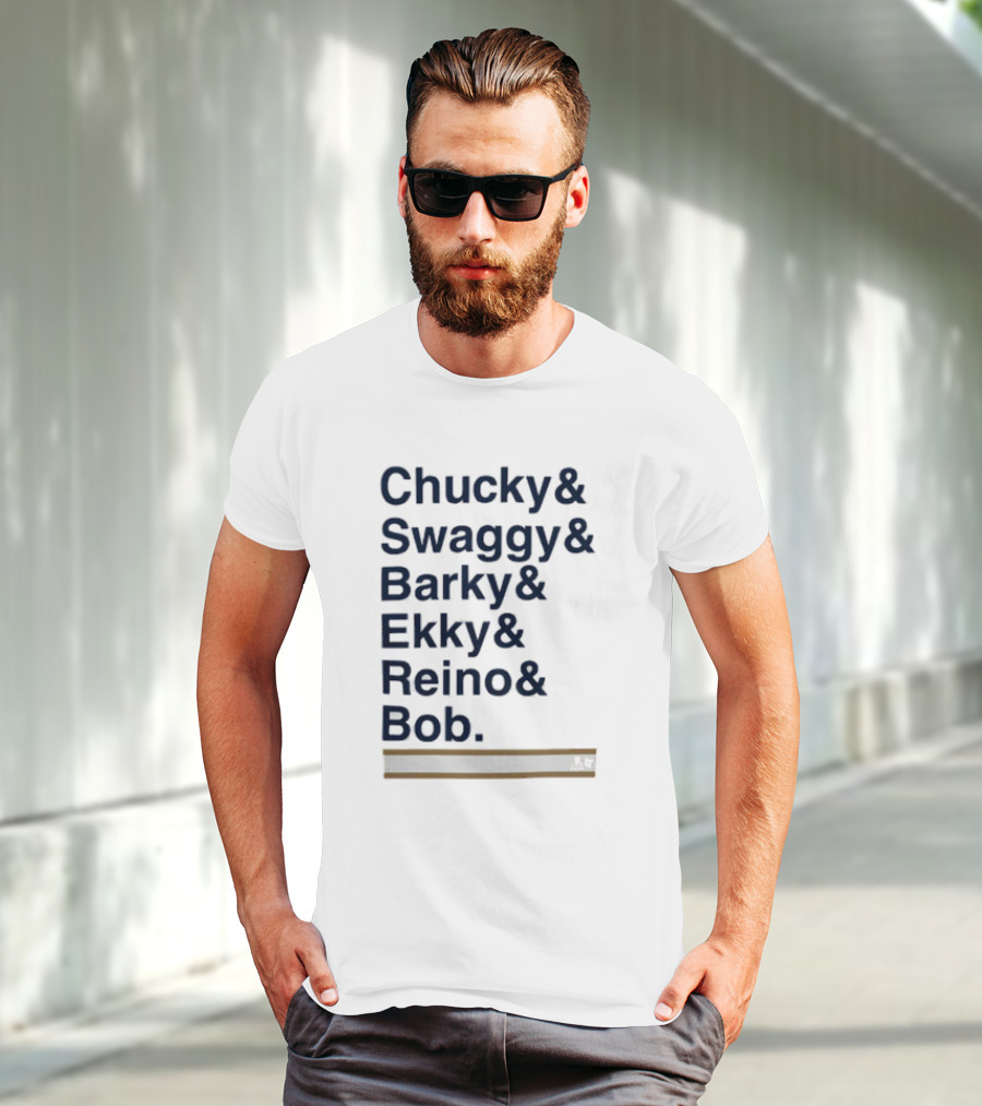 Chucky And Swaggy And Barky And Ekky And Reino And Bob CBER T-Shirt