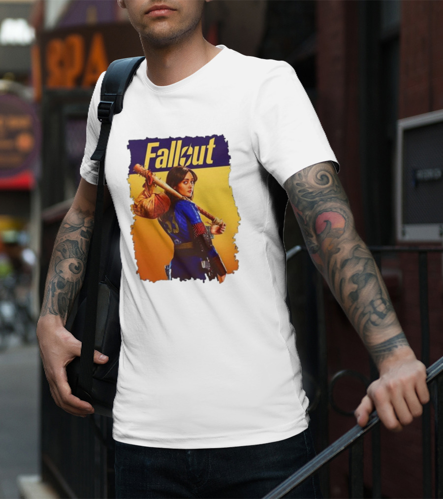 Fallout Lucy Vault Girl Retro Art 33 T-Shirt