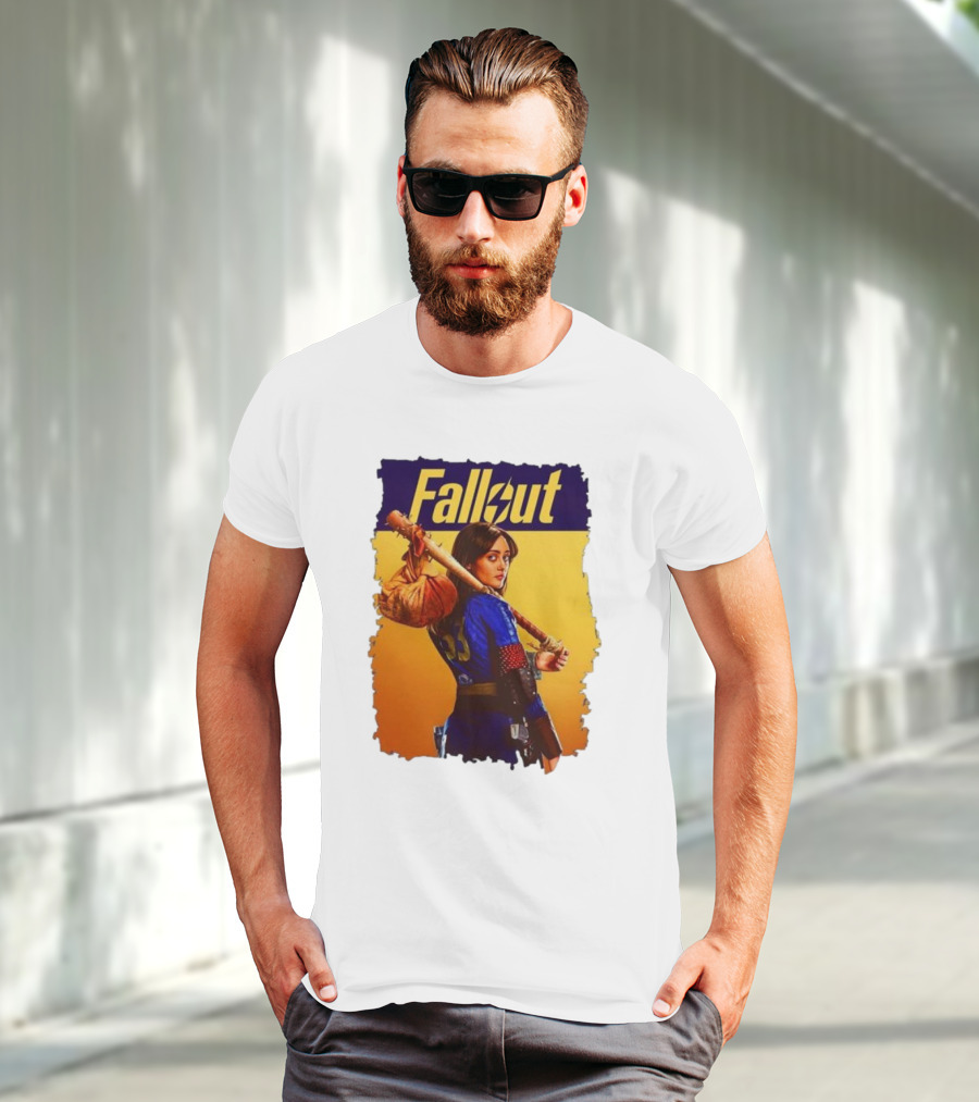 Fallout Lucy Vault Girl Retro Art 33 T-Shirt