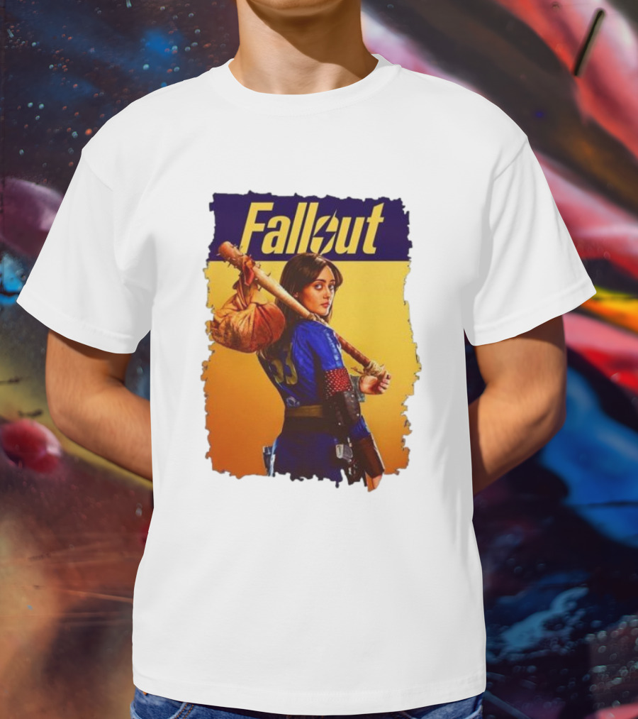 Fallout Lucy Vault Girl Retro Art 33 T-Shirt