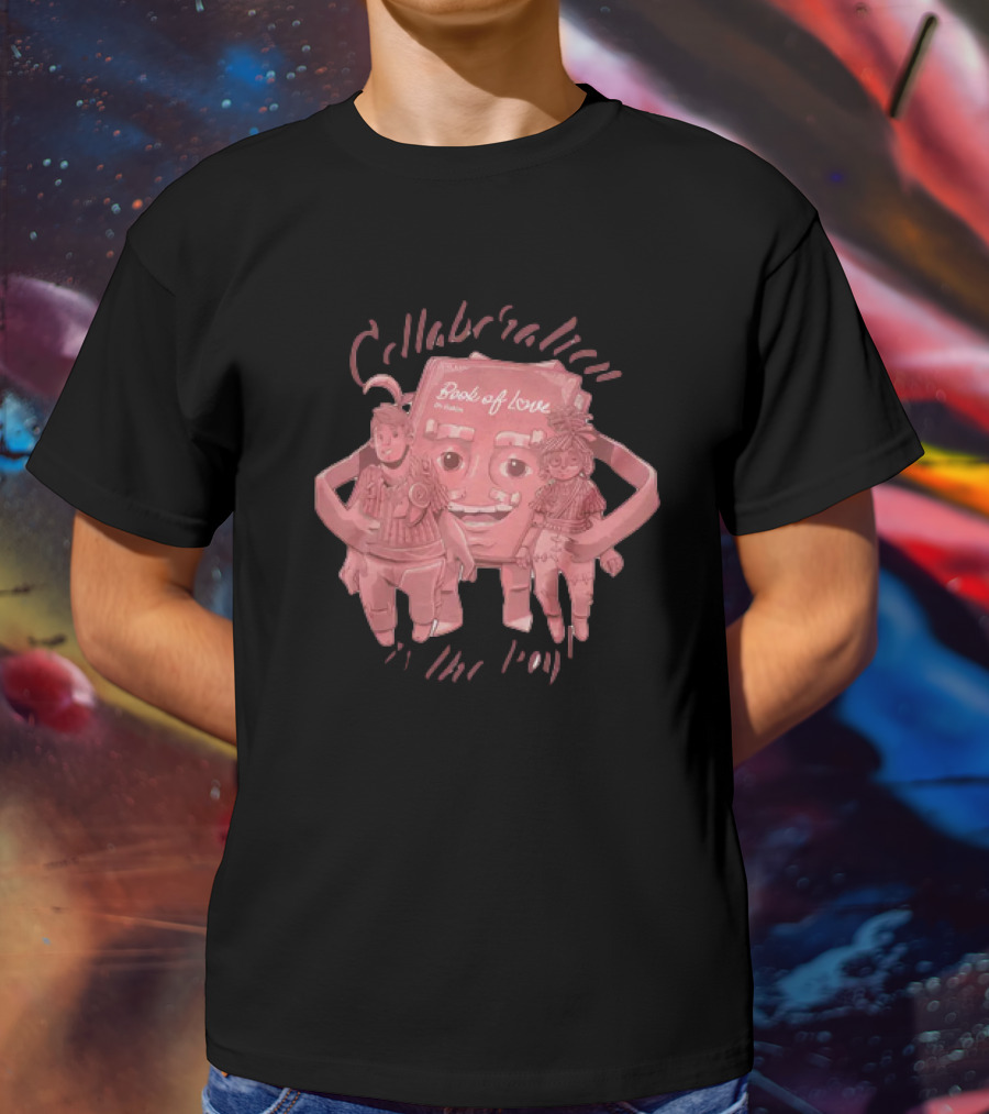Collaboration Is The Key Book Of Love Group Hug It Takes Two T-Shirt