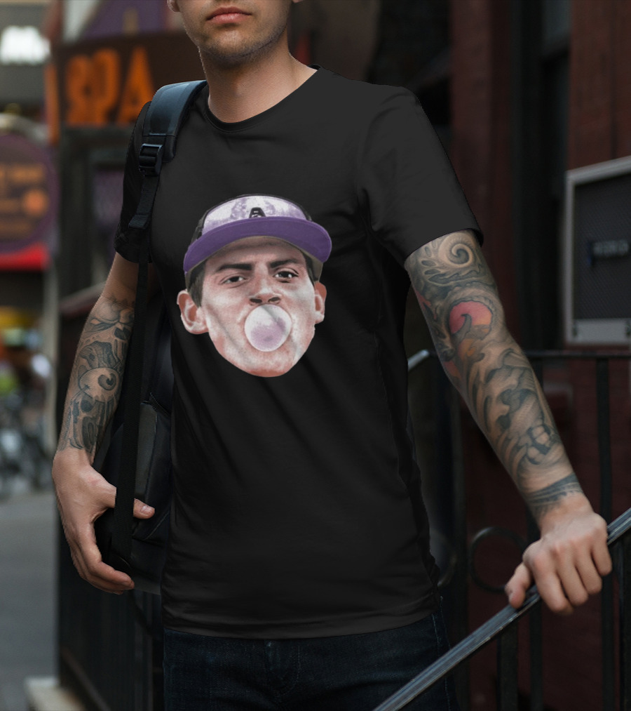 Dixon Williams Big Head Bubble Gum Baseball Cap T-Shirt