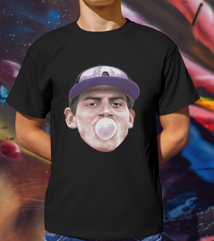 Dixon Williams Big Head Bubble Gum Baseball Cap T-Shirt