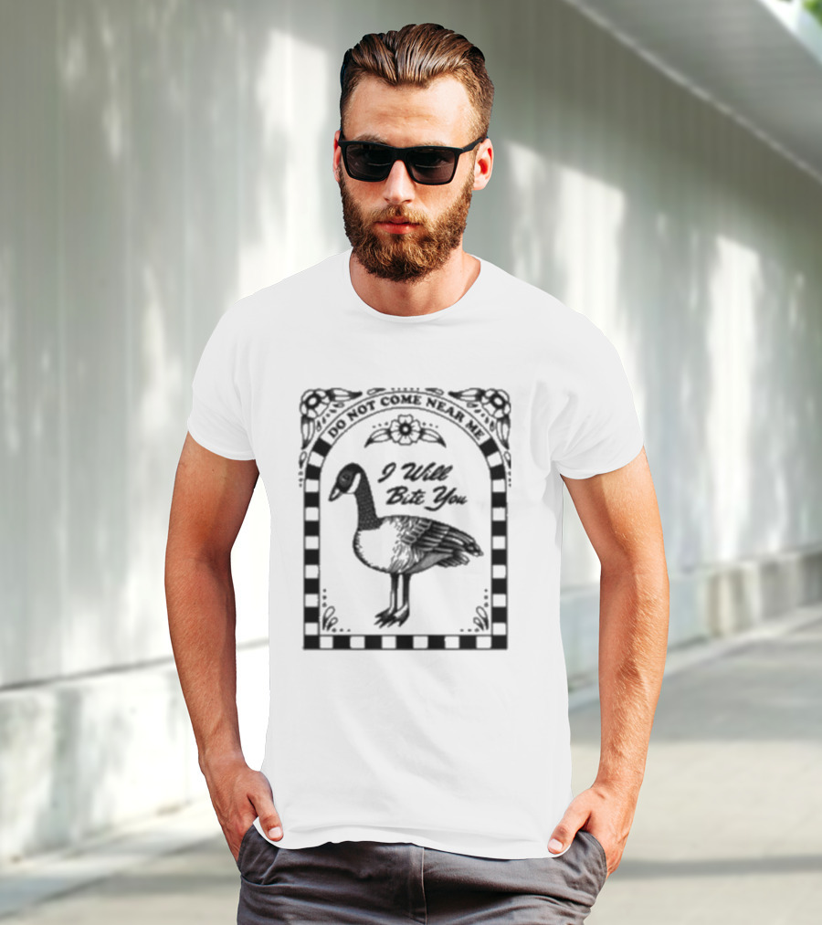 Do Not Come Near Me I Will Bite You Bird T-Shirt