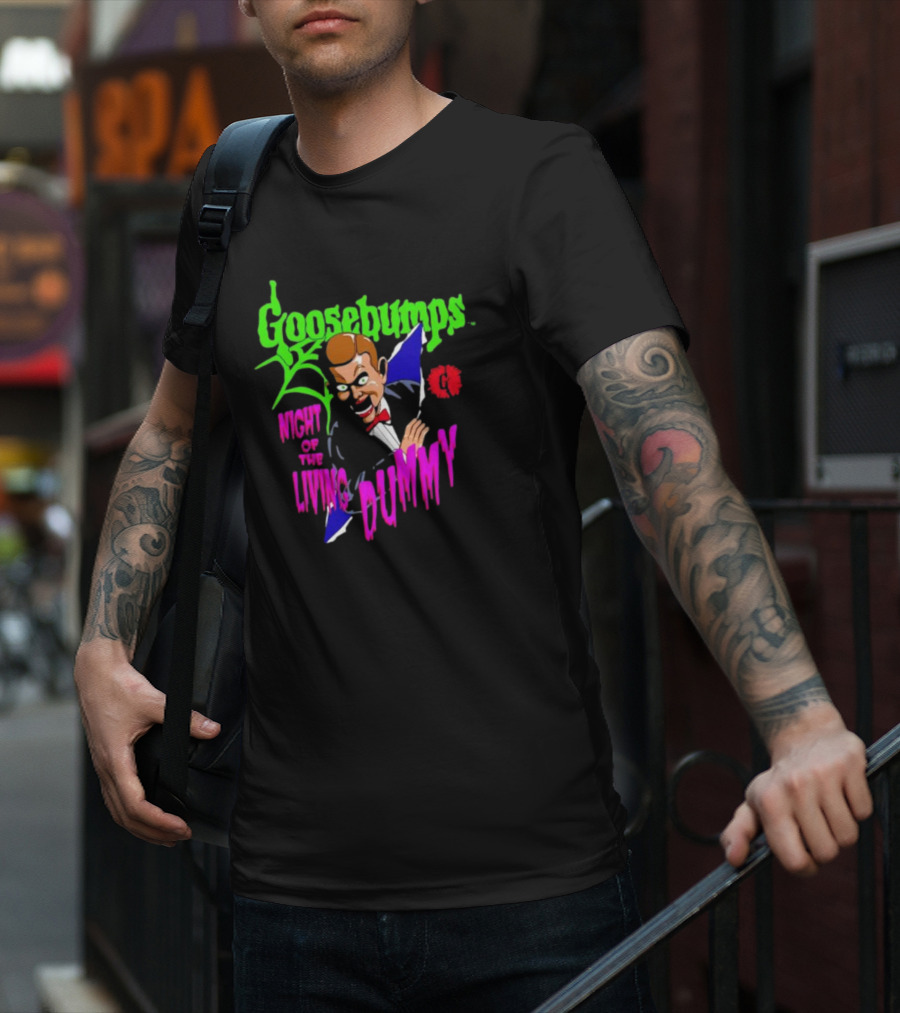 Goosebumps Night Of The Living Dummy Creepy Puppet T-Shirt