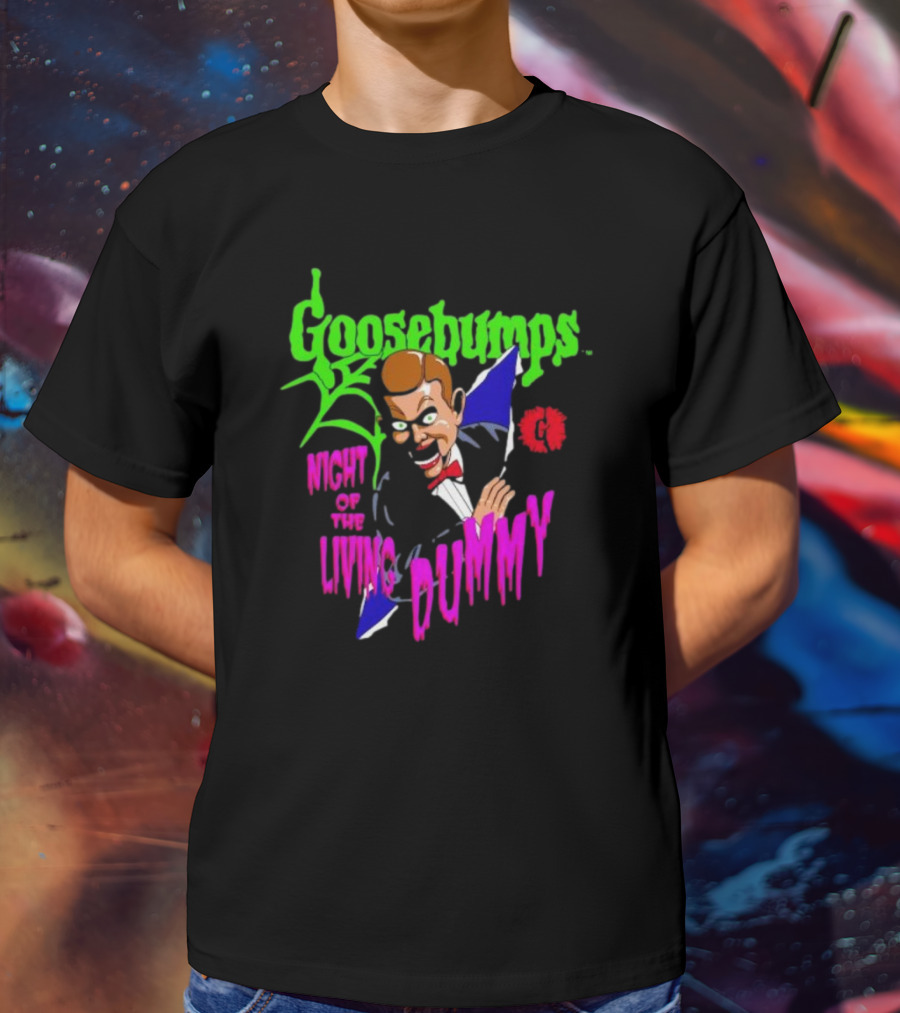 Goosebumps Night Of The Living Dummy Creepy Puppet T-Shirt