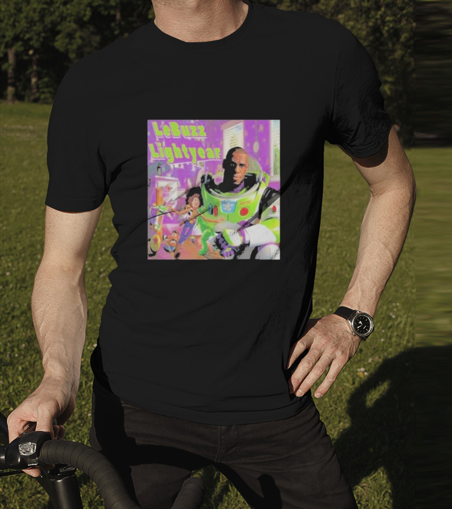 LeBuzz Lightyear Lebron James Toy Story Crossover T-Shirt
