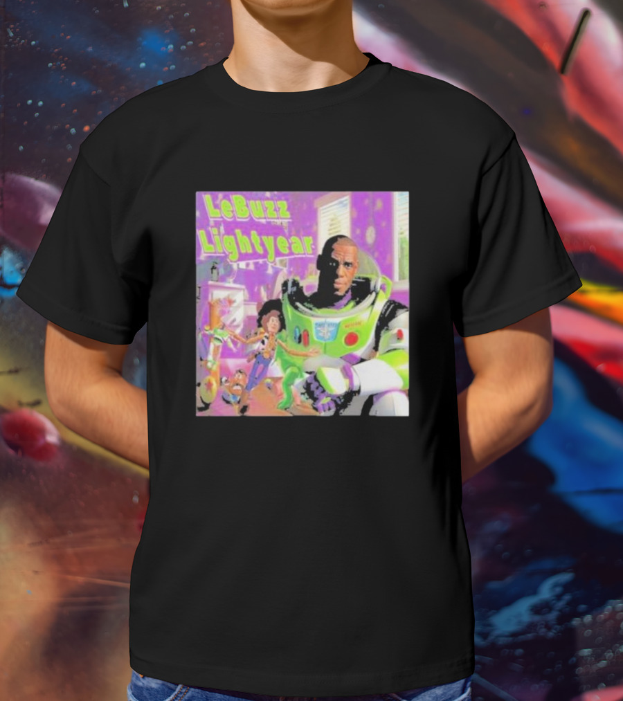 LeBuzz Lightyear Lebron James Toy Story Crossover T-Shirt