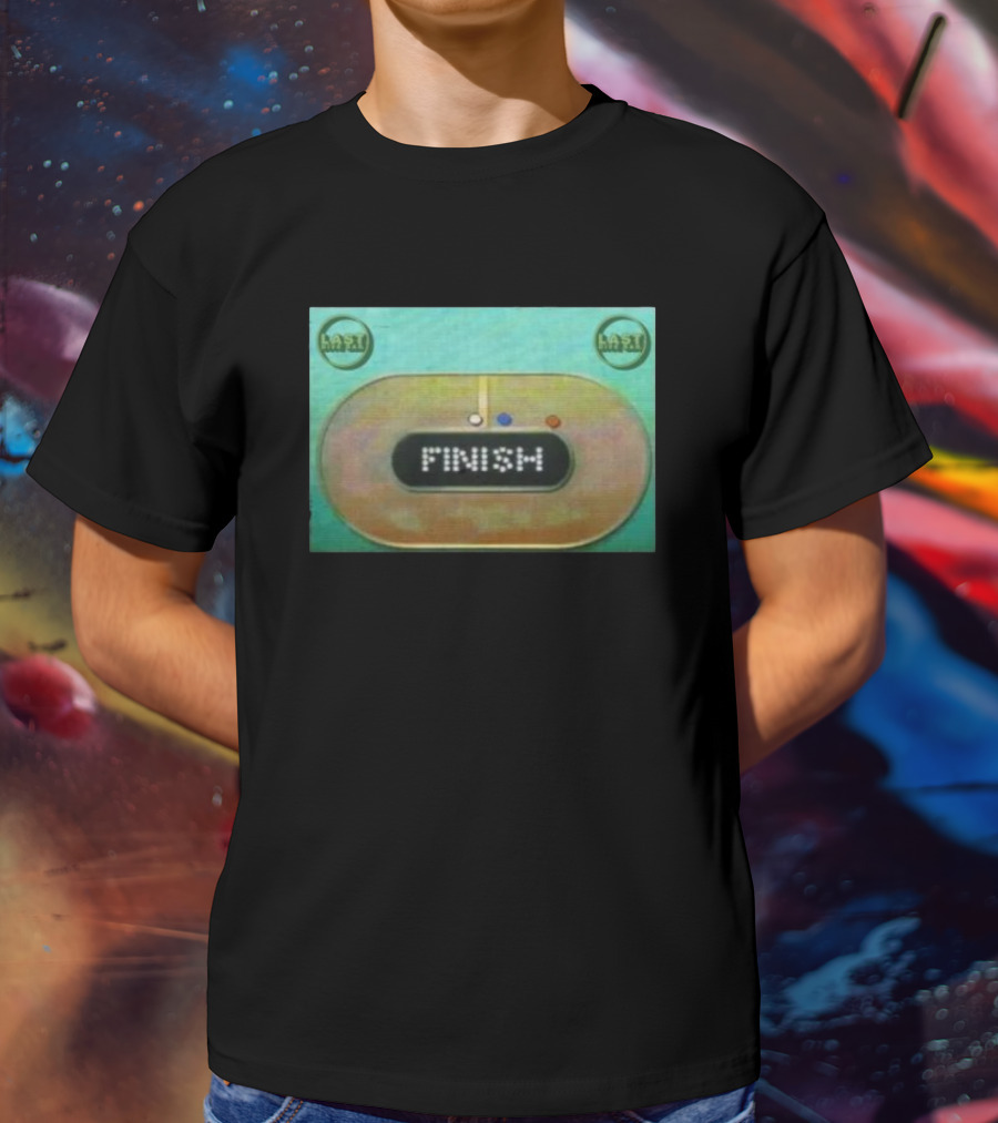 Finish Dot Race Last Dive Bar T-Shirt