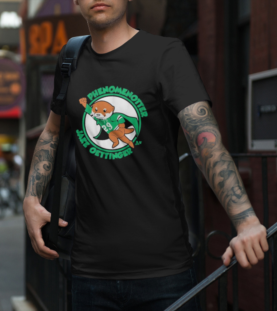 Jake Oettinger Phenomenal Otter 29 Superhero T-Shirt
