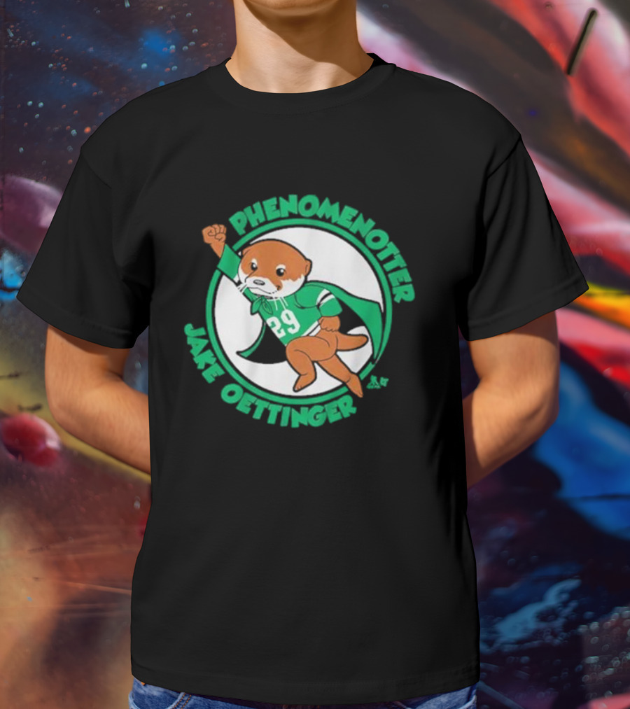 Jake Oettinger Phenomenal Otter 29 Superhero T-Shirt