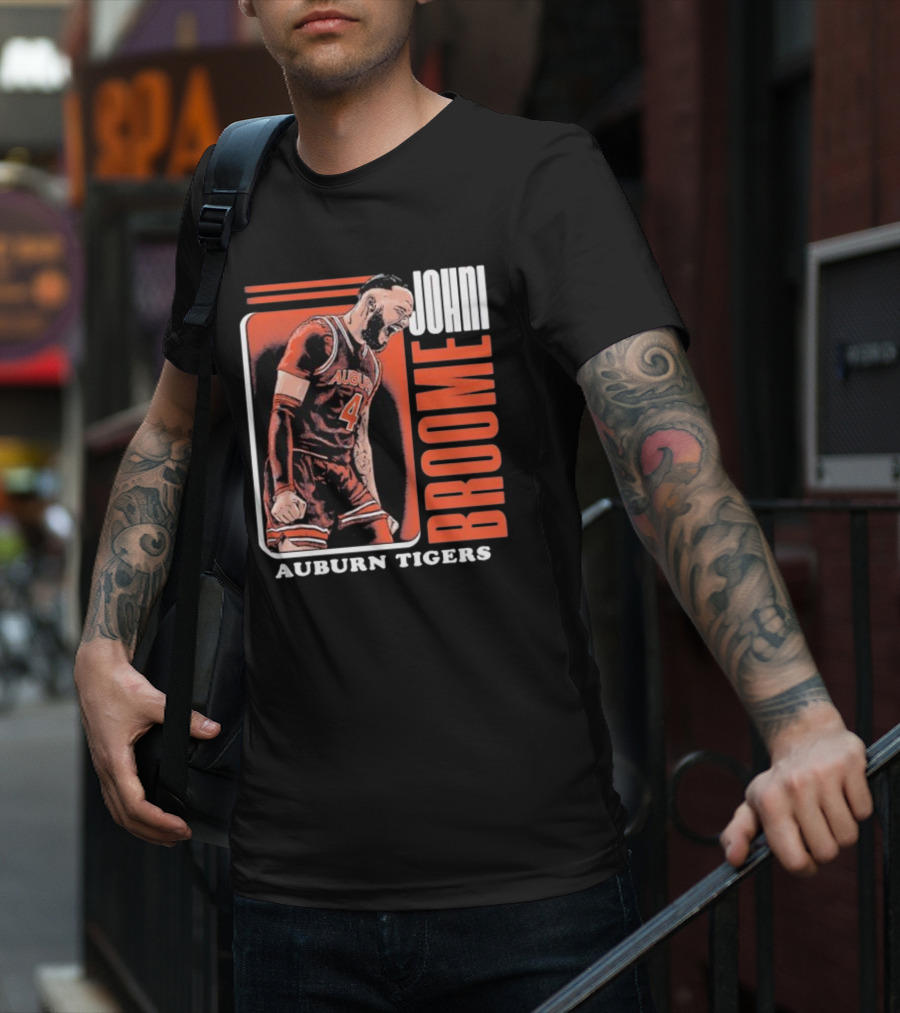 Johni Broome Auburn Tigers Basketball Auburn Tigers T-Shirt