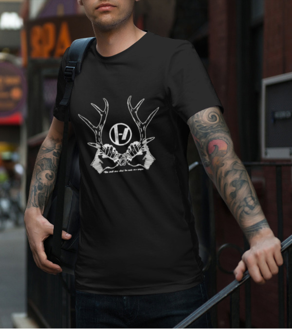 Twenty One Pilots Antler Symbol With This Small Eerie Island Has Made Me A Weapon T-Shirt