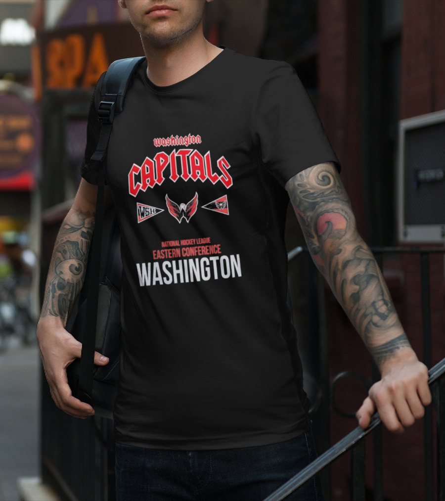 Washington Capitals National Hockey League Eastern Conference City Tour T-Shirt