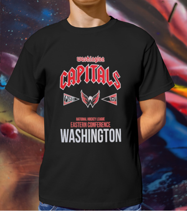 Washington Capitals National Hockey League Eastern Conference City Tour T-Shirt