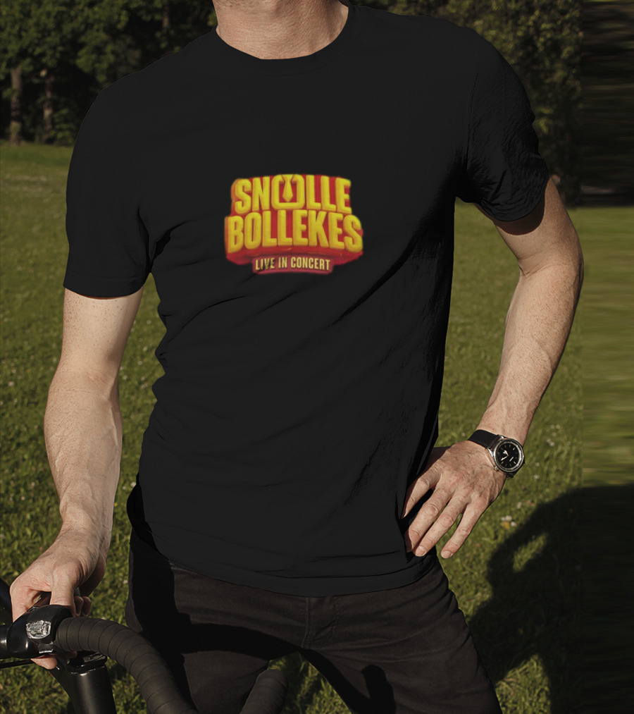 Snollebollekes Live In Concert Official Merchandise Rode T-Shirt
