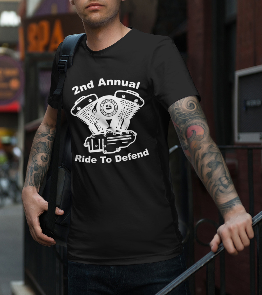 2nd Annual Ride To Defend Fight For Zero T-Shirt