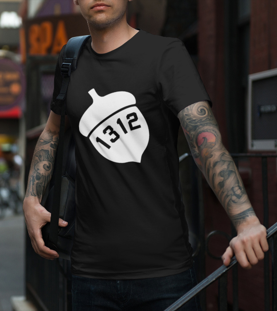 All Cops Are Bastards ACAB 1312 Acorn T-Shirt