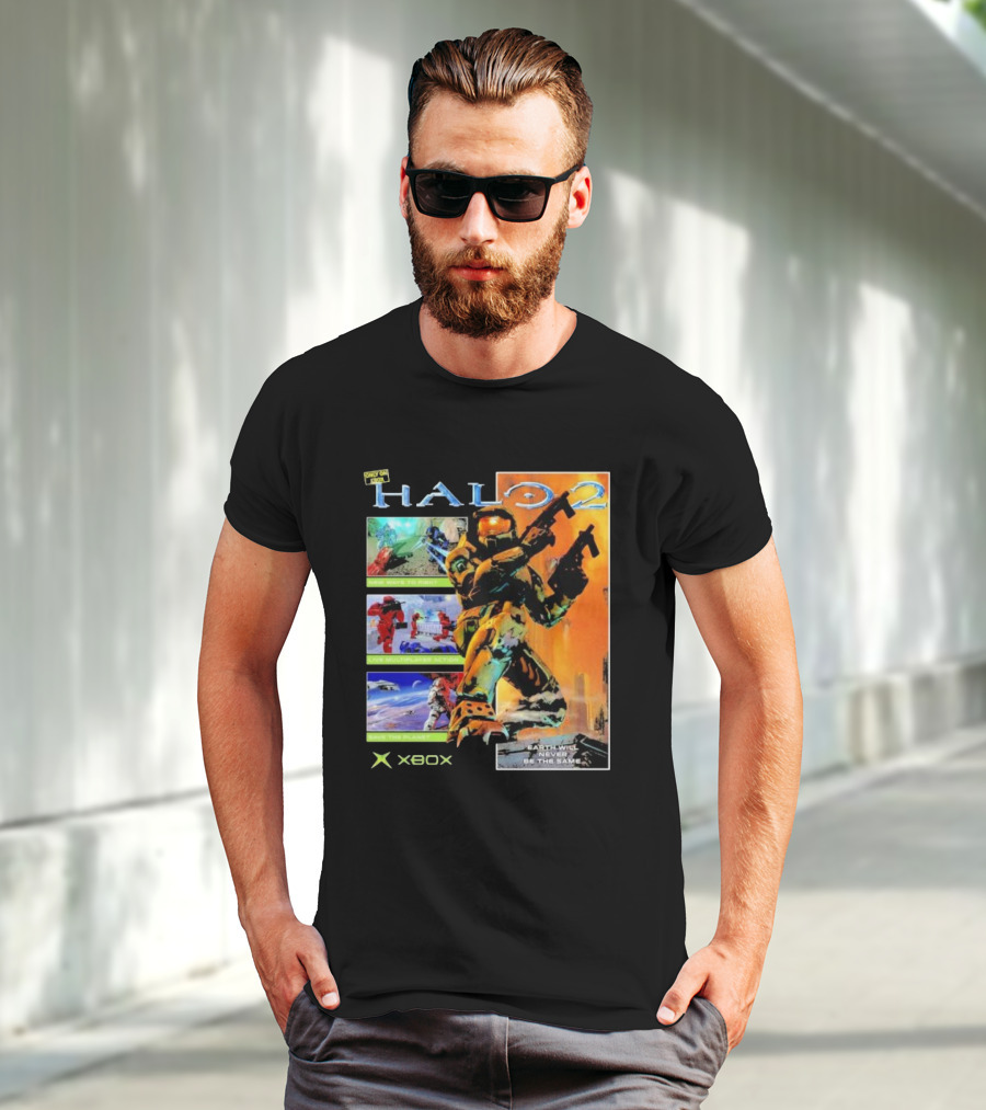 Halo 2 Master Chief Xbox Matchmaking Earth Will Never Be The Same T-Shirt