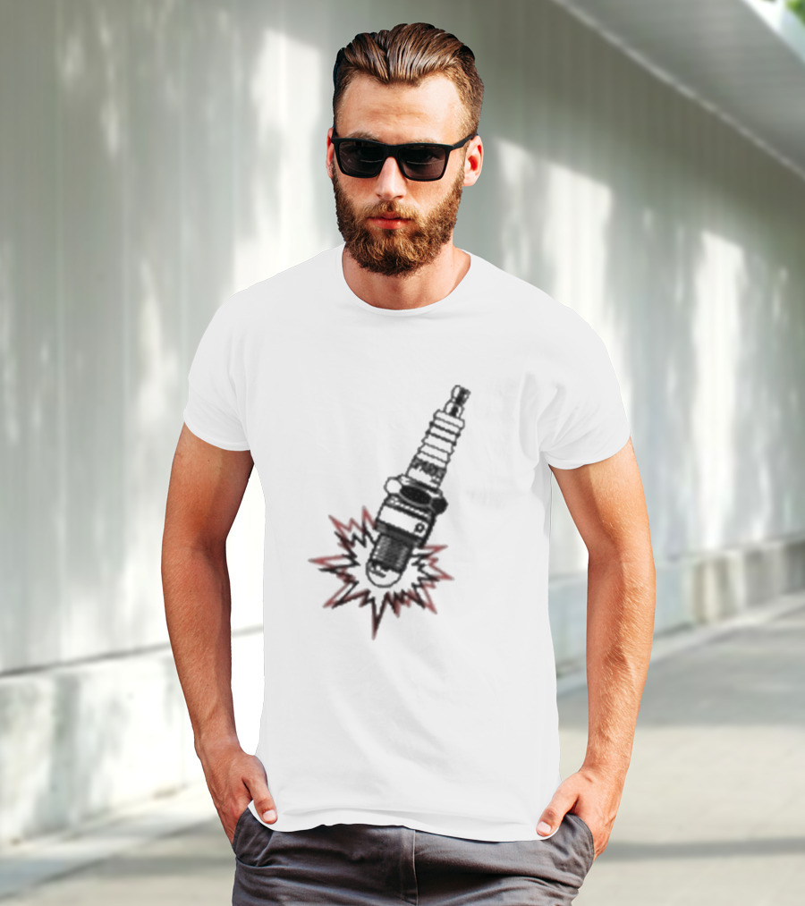 Sparks Plug Ignition Flash T-Shirt