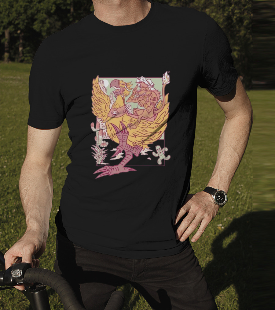 Canyon Rider Wolf And Chicken Desert Adventure The Yetee T-Shirt