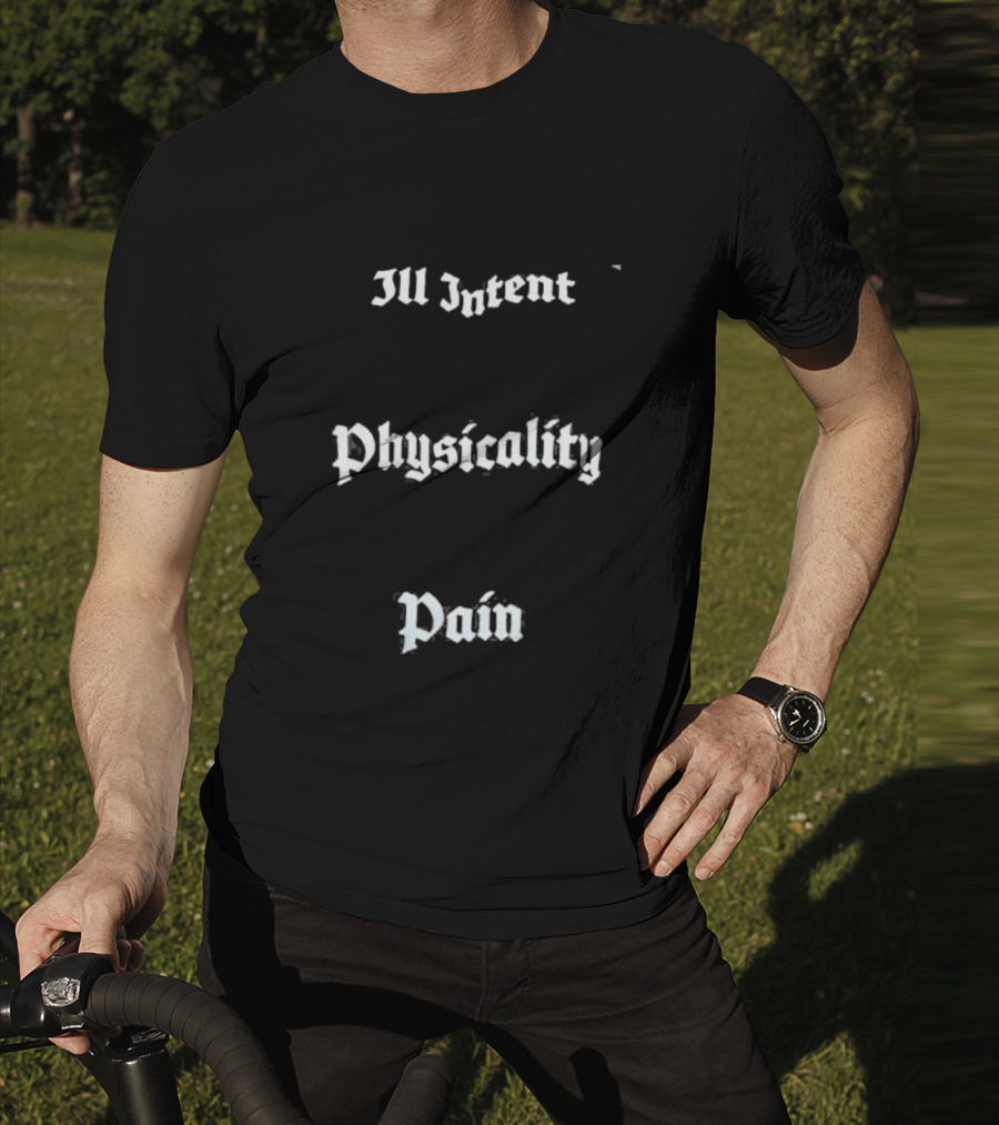 Jack Jones Ill Intent Physicality Pain Gothic T-Shirt