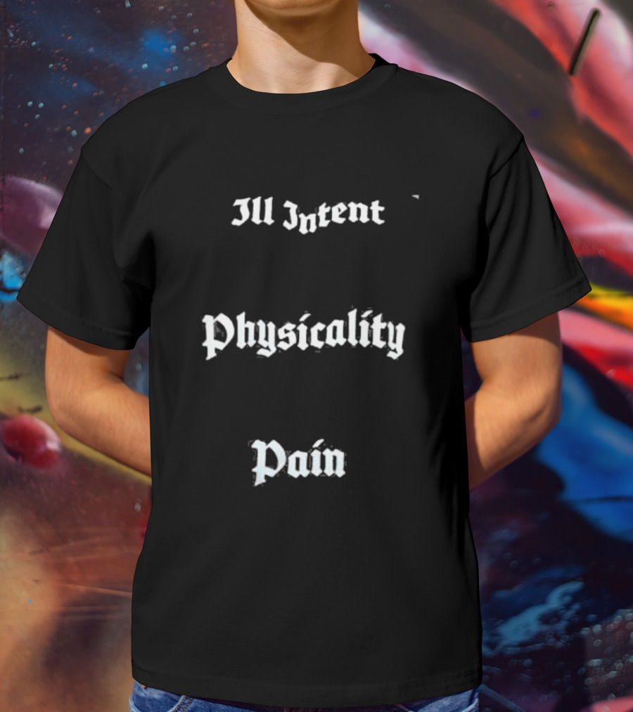 Jack Jones Ill Intent Physicality Pain Gothic T-Shirt