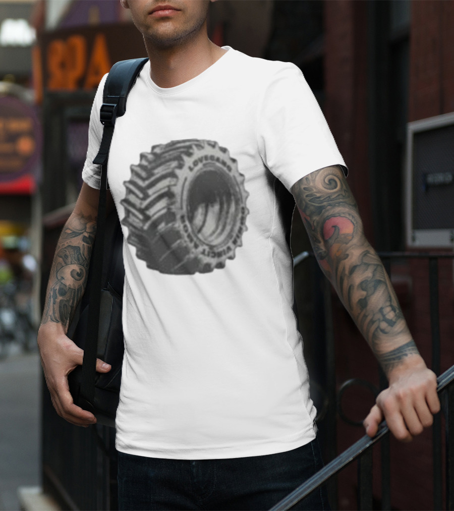 LOVEGANG FORCE WHEELS TIRE T-Shirt