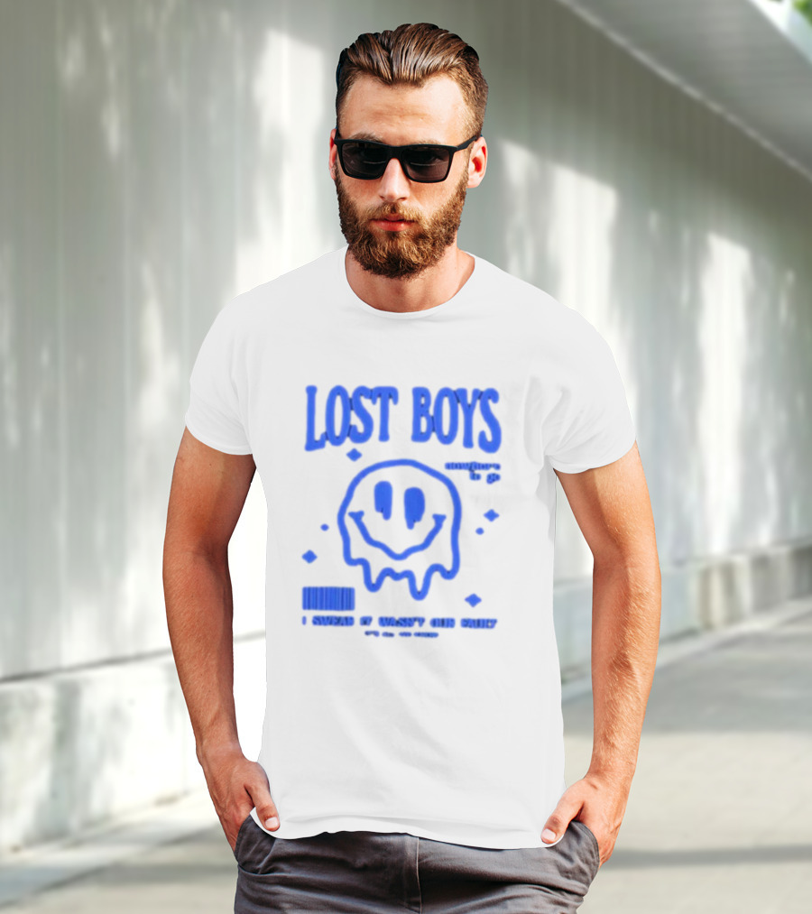 Lost Boys Nowhere To Go Barcode I Swear It Wasn't Our Fault T-Shirt
