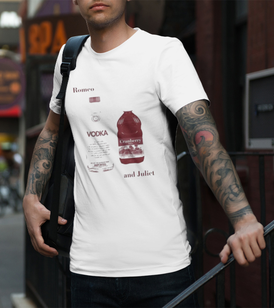 Romeo Vodka And Juliet Cranberry T-Shirt