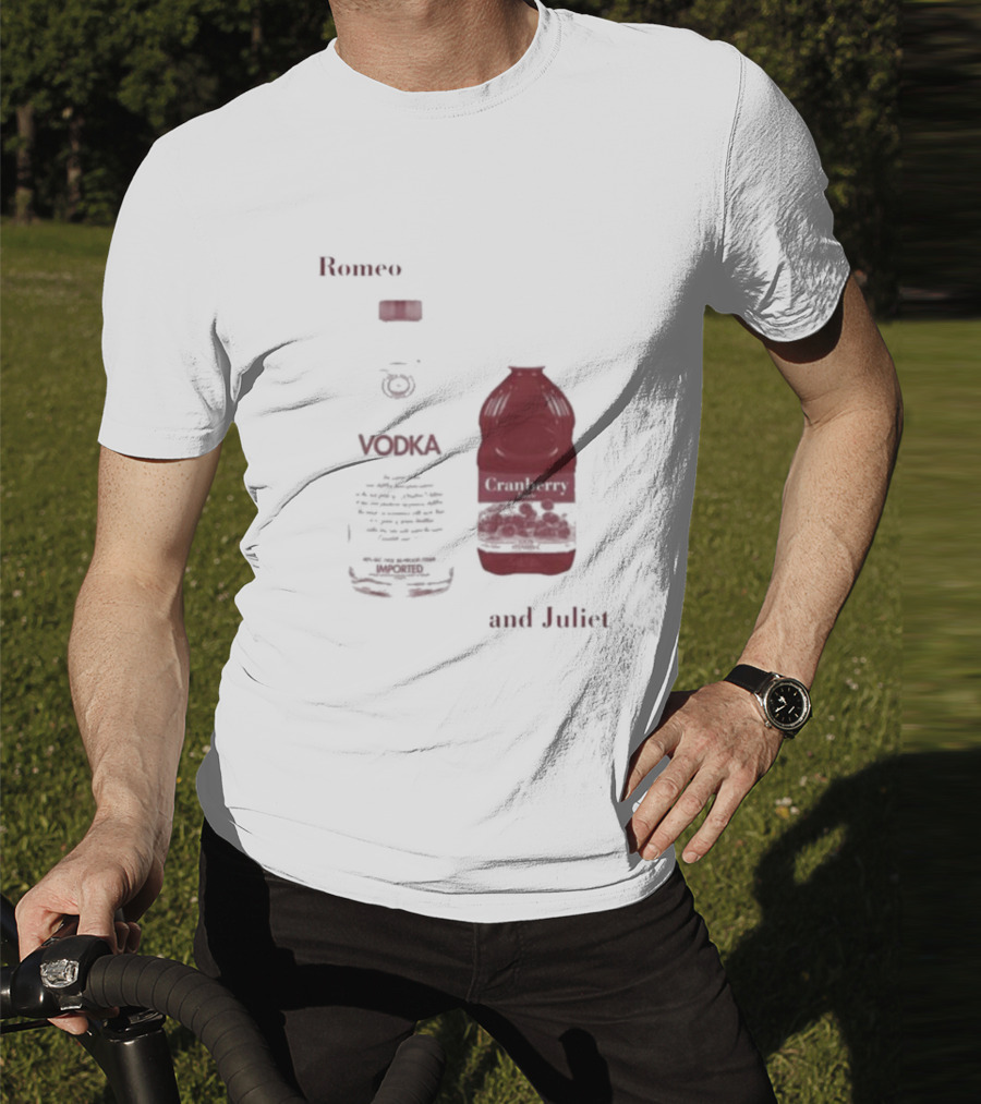 Romeo Vodka And Juliet Cranberry T-Shirt
