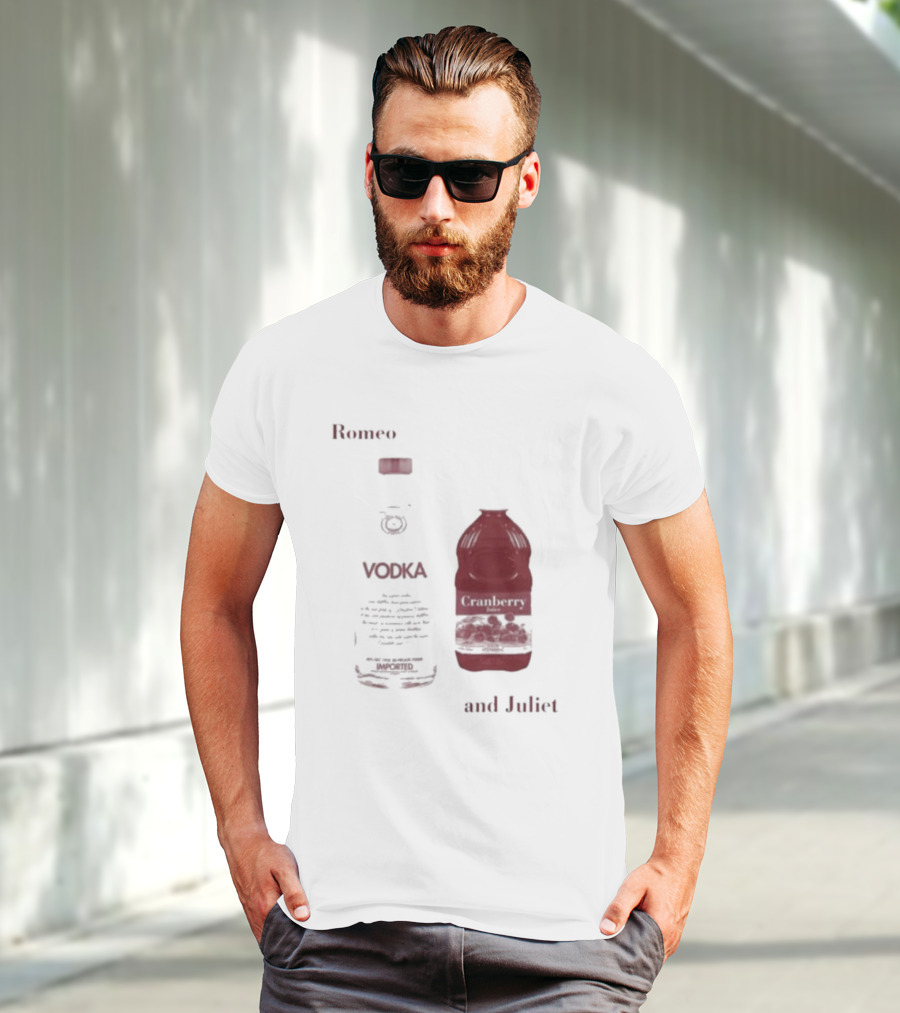 Romeo Vodka And Juliet Cranberry T-Shirt