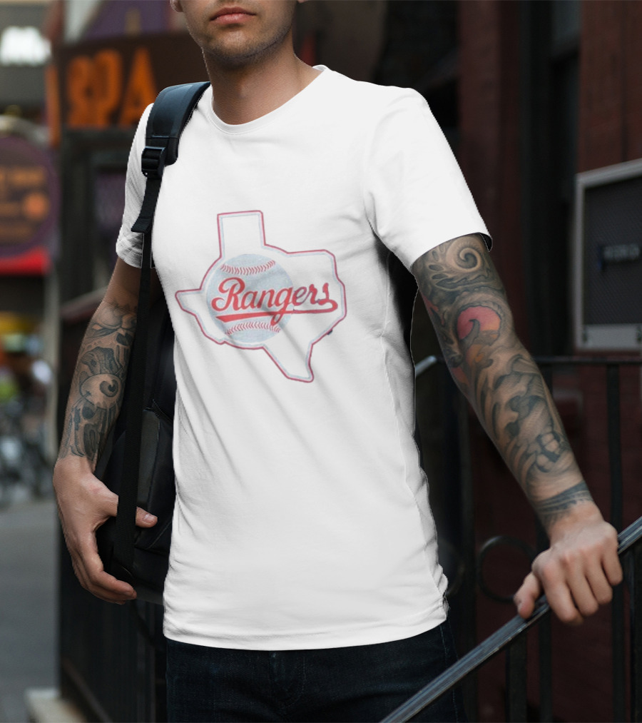 Texas Rangers Baseball Classic Logo 1984 T-Shirt