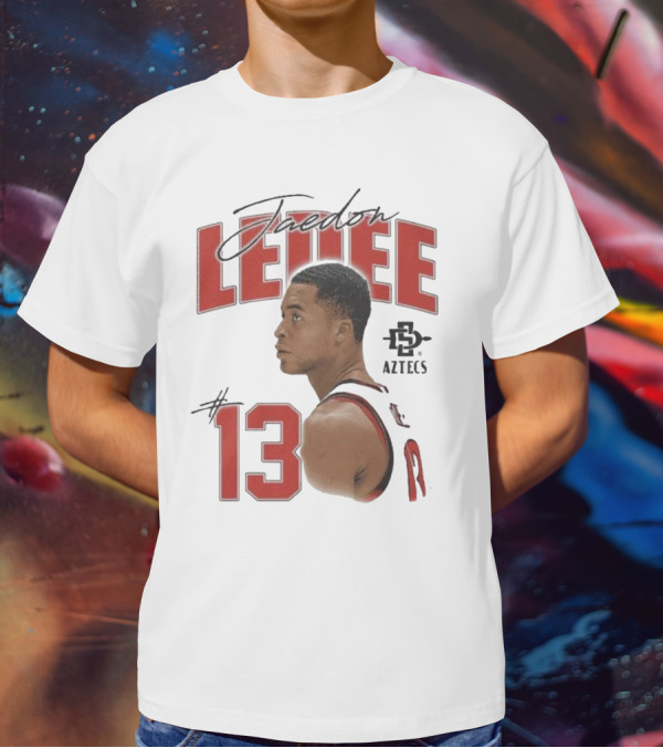 San Diego State Aztecs Jaedon Ledee 13 T-Shirt