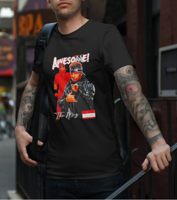 The Miz Awesome Hello Awesome Name Tag T-Shirt
