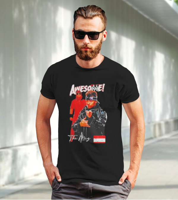 The Miz Awesome Hello Awesome Name Tag T-Shirt