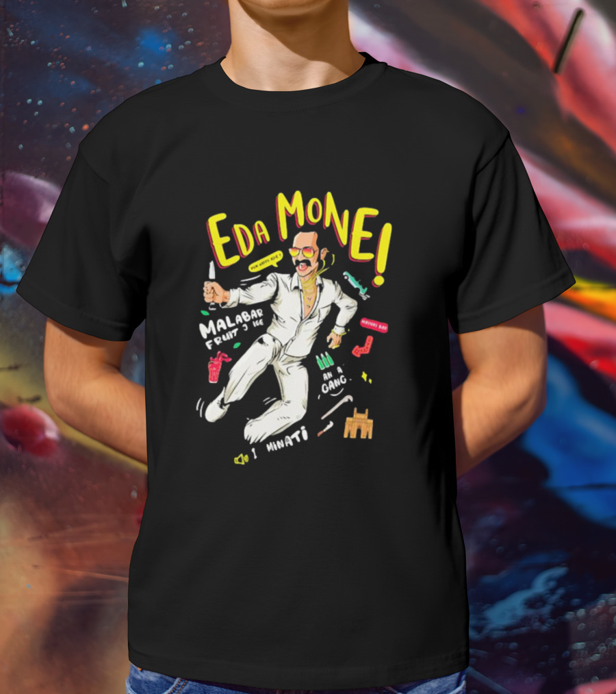 Eda Mone Malabar Fruit Juice Illuminati Mone Babu An A Gang T-Shirt