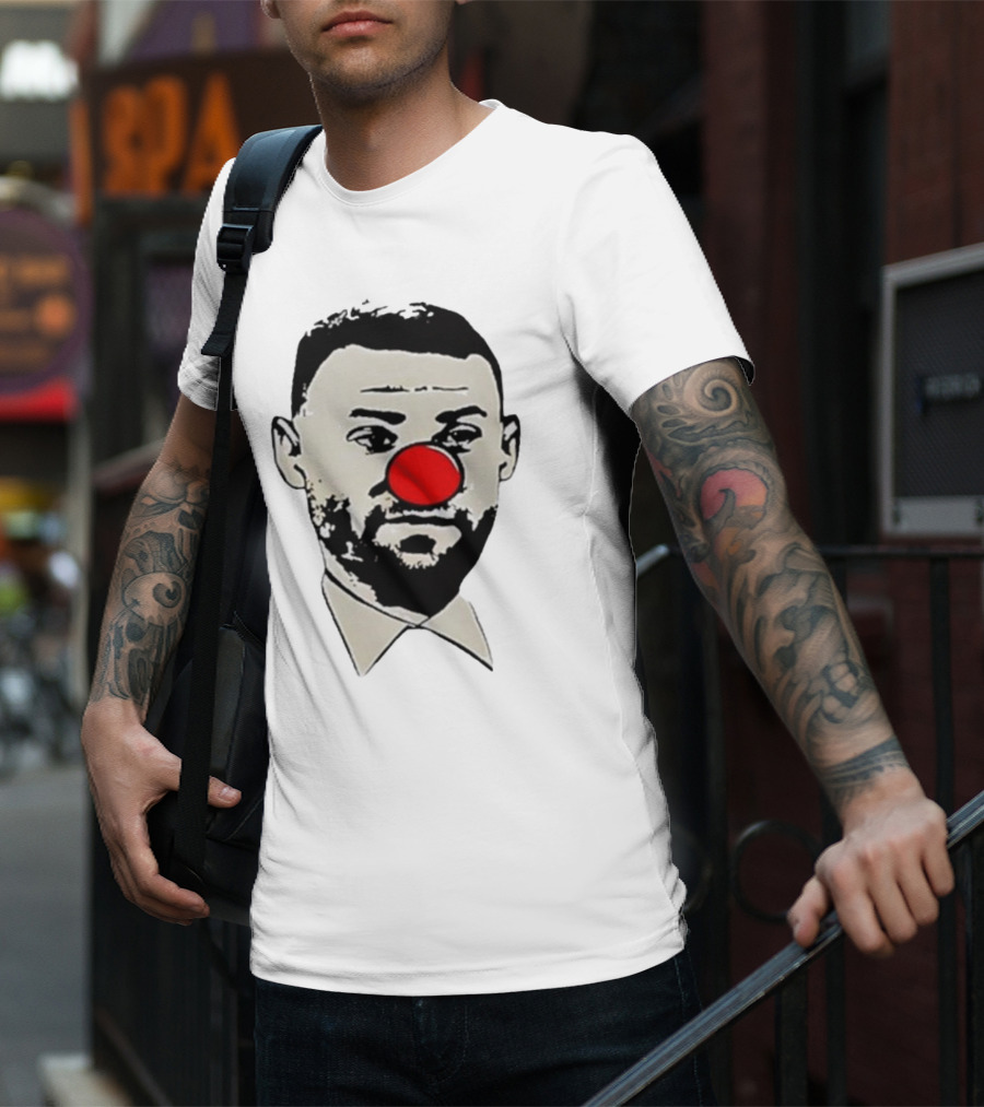 Joker Paul Bissonnette Clown Nose T-Shirt