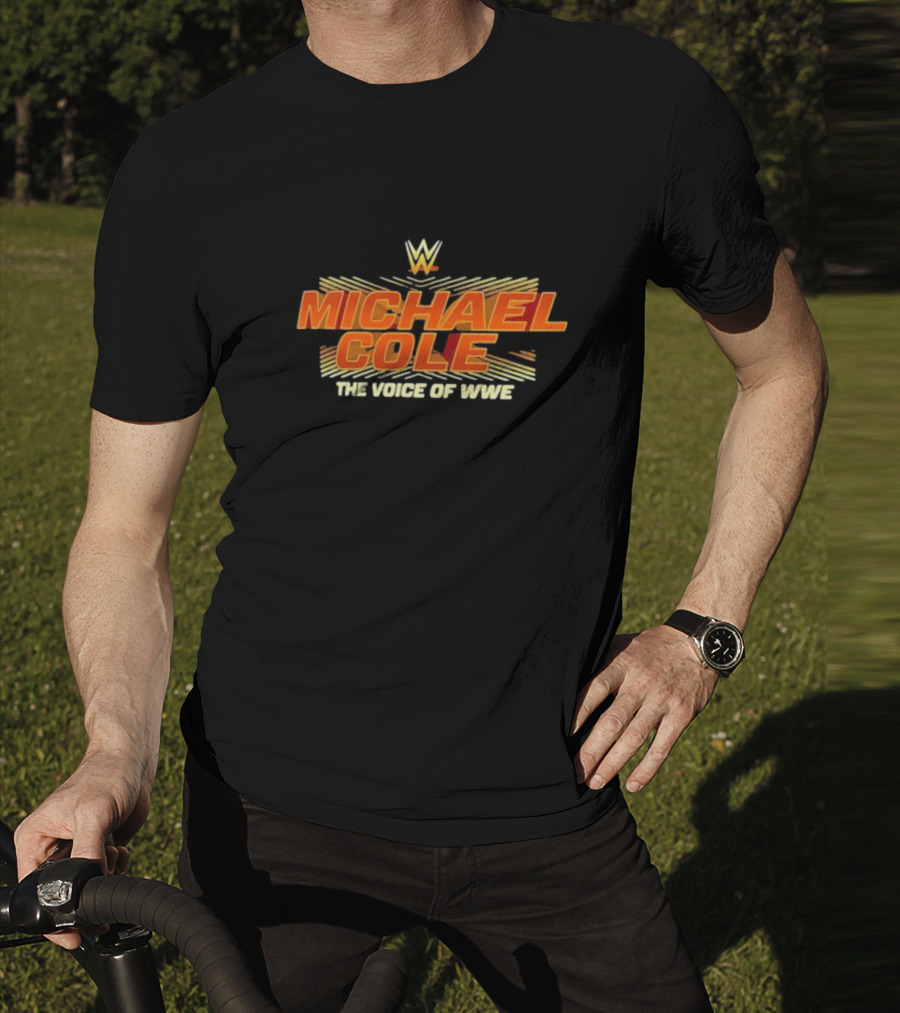 Michael Cole The Voice Of WWE Iconic WWE T-Shirt