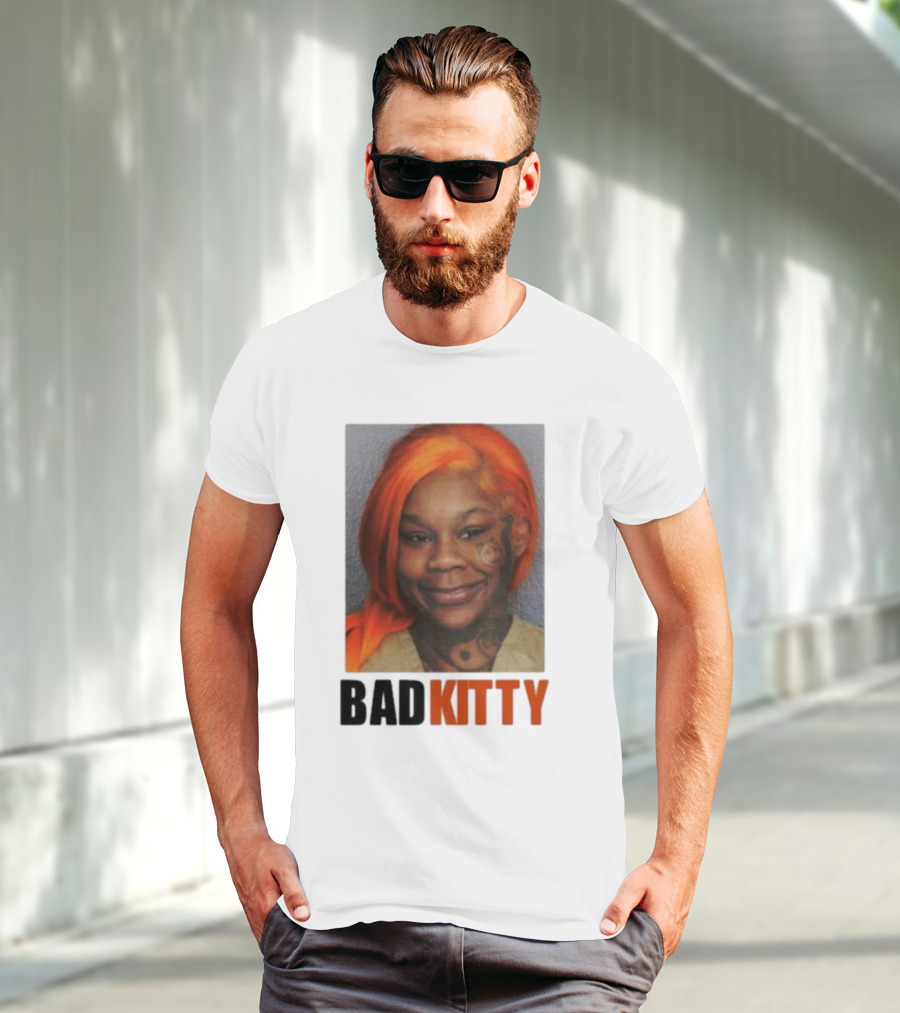 Bad Kitty Sukihana Mugshot T-Shirt