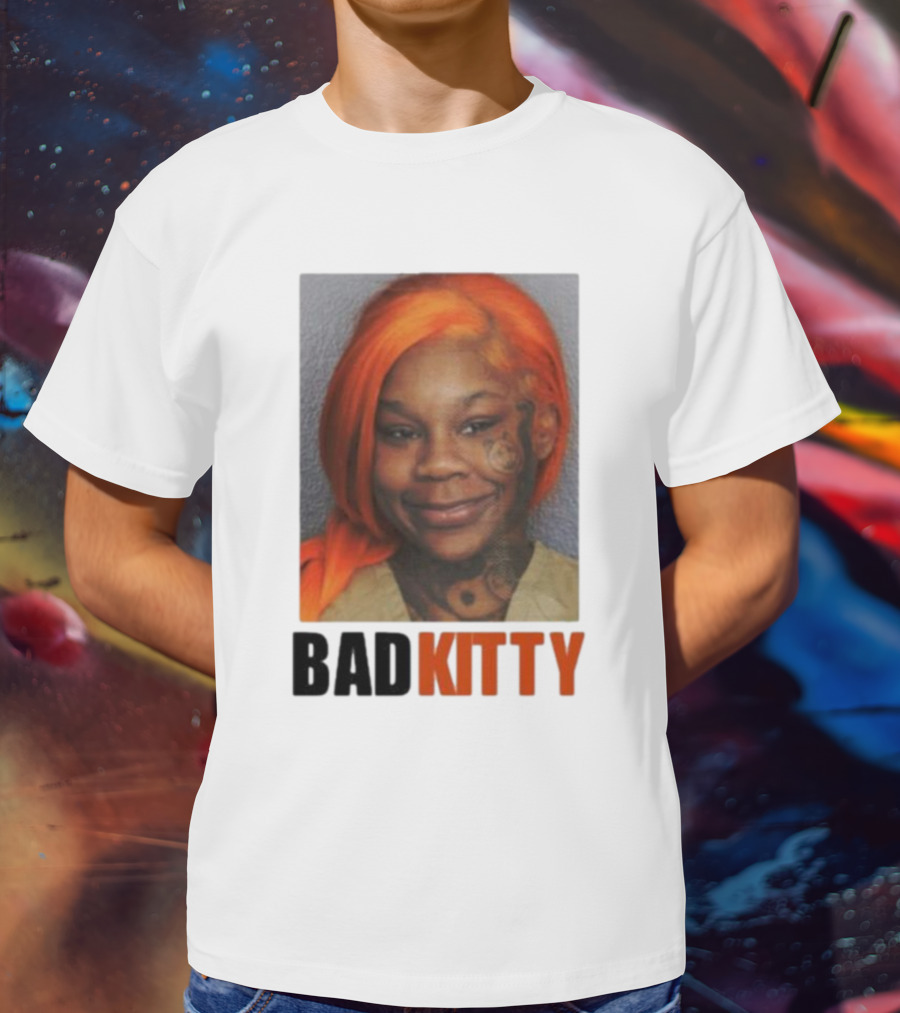 Bad Kitty Sukihana Mugshot T-Shirt